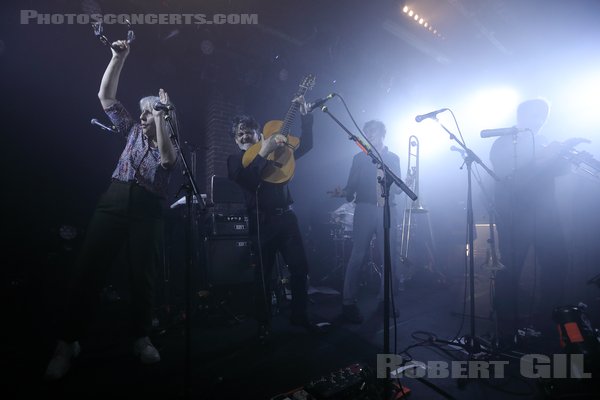 LES NEGRESSES VERTES - 2022-12-13 - PARIS - La Maroquinerie - Stéfane Michel Mellino - Iza Mellino - Matthieu Paulus - Michel Ochowiak